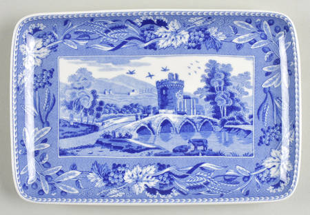 Blue Room Collection 7" Rectangular Tray