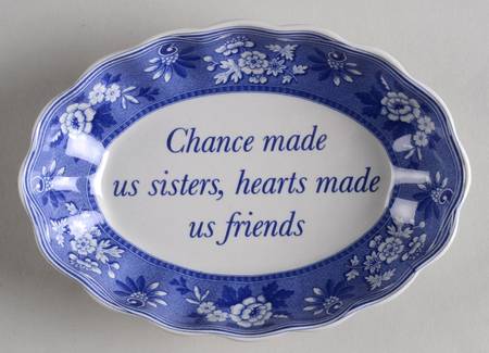 Blue Room Collection 6" Oval Tray