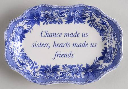 Blue Room Collection Miniature Oval Serving Platter