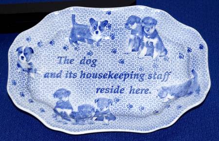 Blue Room Collection Mementos Small Oval Tray