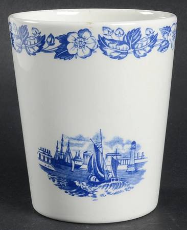 Blue Room Collection Tall China Tumbler