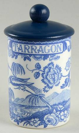 Blue Room Collection Tarragon Spice Jar & Lid