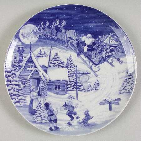 Blue Room Collection 2008 Annual Christmas Plate