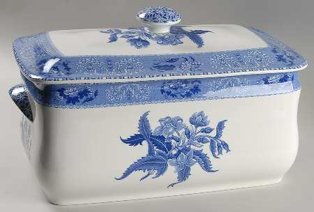 Blue Room Collection Bread Box & Lid