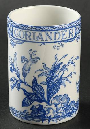 Blue Room Collection Spice Jar Set Individual Jar No Lid