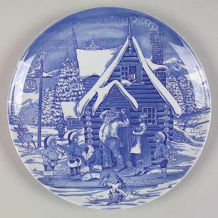 Blue Room Collection 2005 Annual Christmas Plate