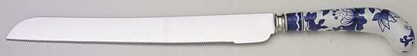Blue Room Collection Cake Knife/Server with Stainless Blade