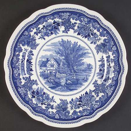 Blue Room Collection Dinner Plate