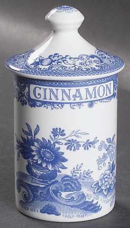 Blue Room Collection Spice Jar Set Individual Jar & Lid