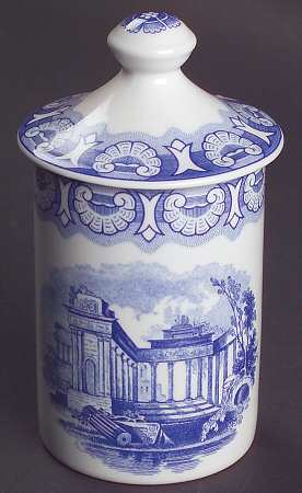 Blue Room Collection Spice Jar Set Individual Jar & Lid