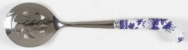 Blue Room Collection Pierced Tablespoon (Serving Spoon)