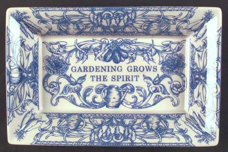 Blue Room Collection Rectangular Tray