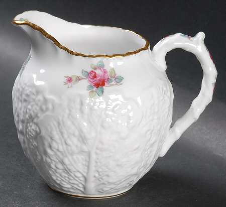 Bridal Rose (Gold Trim) Creamer