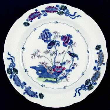 Bude Blue Multicolor (Scalloped) by Spode