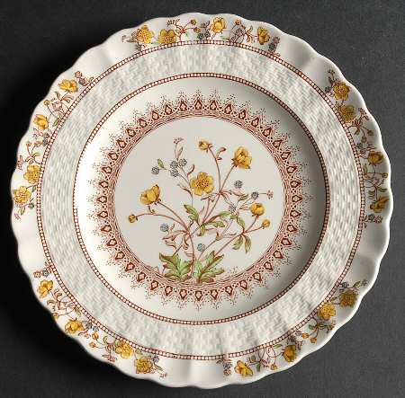 Buttercup (Older Backstamp) Salad Plate by Spode