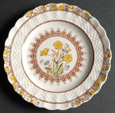 Buttercup (Older Backstamp) Bread & Butter Plate by Spode