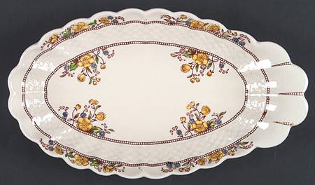 Buttercup (Newer Backstamp) Pickle Dish by Spode