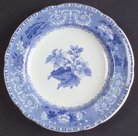 Camilla Blue (Earthenware, Scalloped) Small Bread & Butter Plate