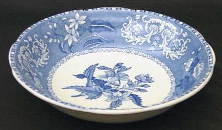 Camilla Blue (Earthenware, Scalloped) Coupe Cereal Bowl