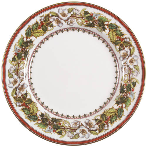 Christmas Rose Salad Plate by Spode