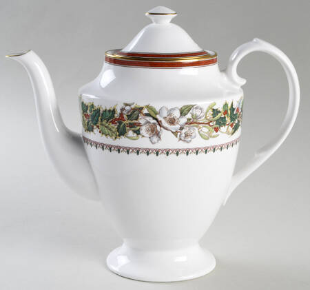 Christmas Rose Coffee Pot & Lid by Spode