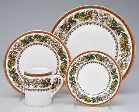 Christmas Rose (4 Piece) Place Setting