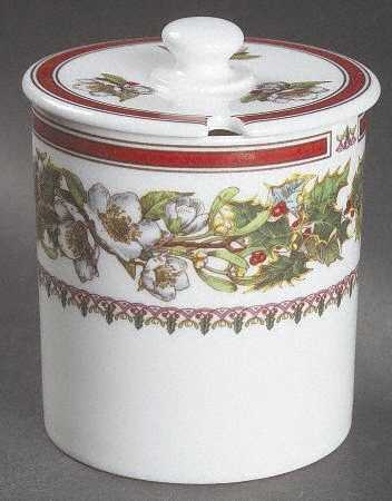 Christmas Rose Jam/Jelly & Lid