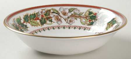 Christmas Rose Coupe Cereal Bowl by Spode