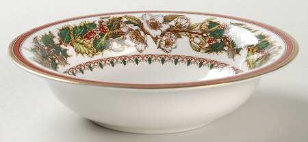 Christmas Rose Coupe Cereal Bowl