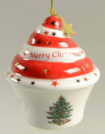 Christmas Tree Ornaments Cupcake - No Box