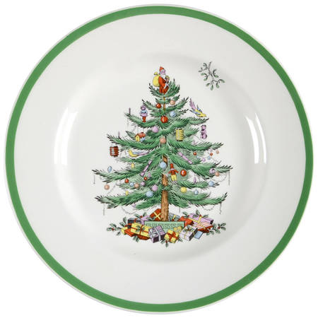 Christmas Tree Dinner Plate - Set of 4