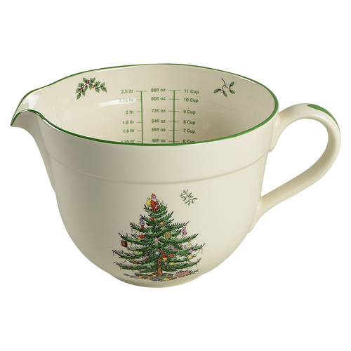 Christmas Tree Open Batter Jug