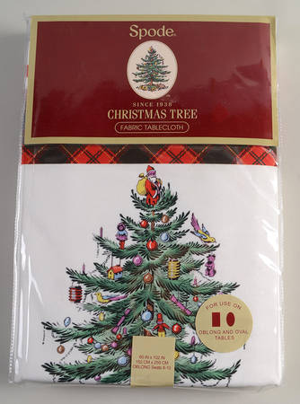 Christmas Tree 60" X 102" Rectangular Tablecloth