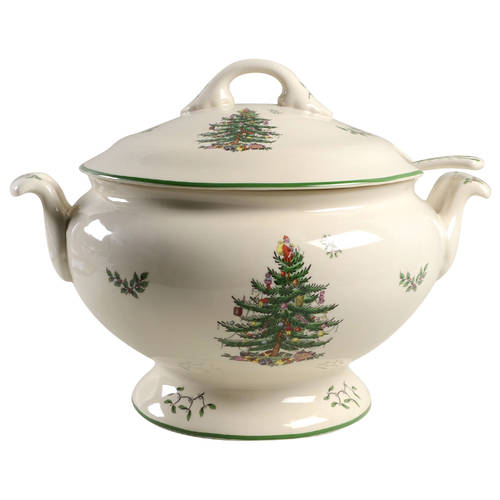 Christmas Tree 75th Anniversary Tureen & Lid w/Ladle