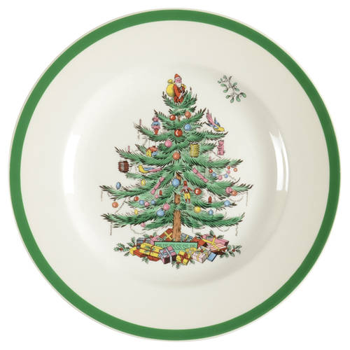 Christmas Tree Salad Plate
