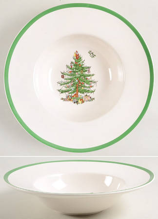 Christmas Tree 10" Individual Pasta Bowl