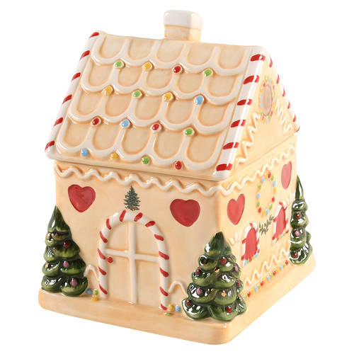Christmas Tree Candy Jar & Lid
