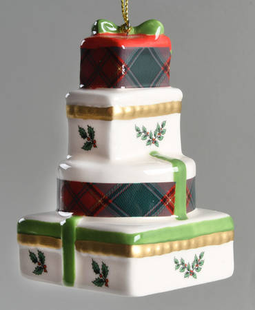 Christmas Tree Ornaments Stacking Gifts - Boxed