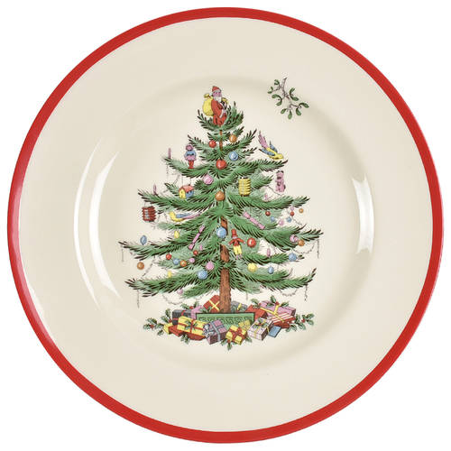 Christmas Tree Dinner Plate
