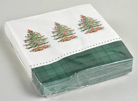Christmas Tree Package of Paper Luncheon Napkins