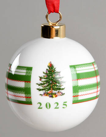 Christmas Tree Annual Bauble 2025 Dated Bauble - No Box Nb2025