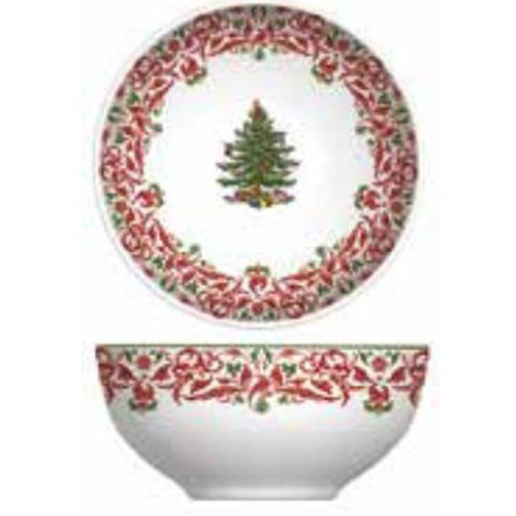 Christmas Tree 9" Round Serving Bowl