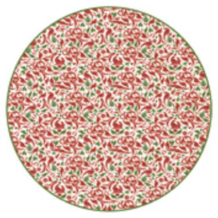 Christmas Tree 12" Round Platter