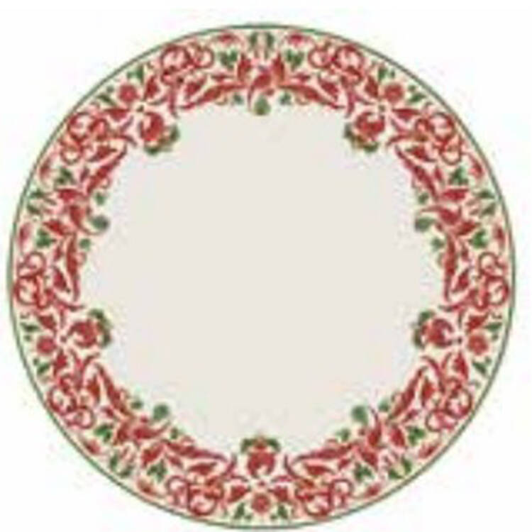 Christmas Tree Dinner Plate