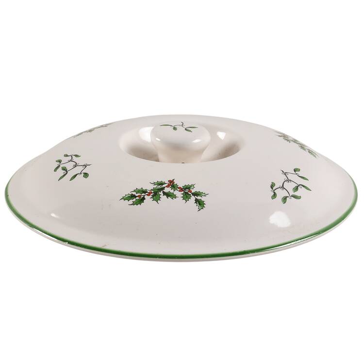 Christmas Tree Lid for 2.25 Qt Covered Casserole