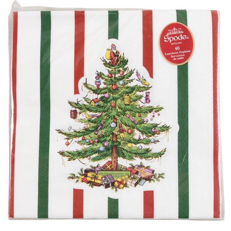 Christmas Tree Package of Paper Luncheon Napkins