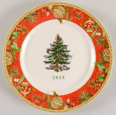 Christmas Tree 2015 Collector Plate