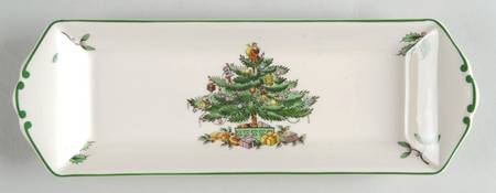 Christmas Tree 9" Rectangular Tray