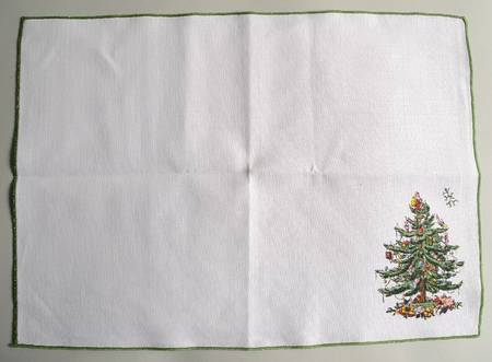 Christmas Tree Cloth Placemat