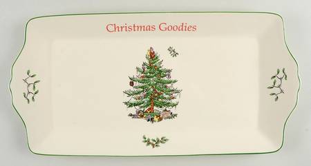 Christmas Tree Sentiment Cookie Tray